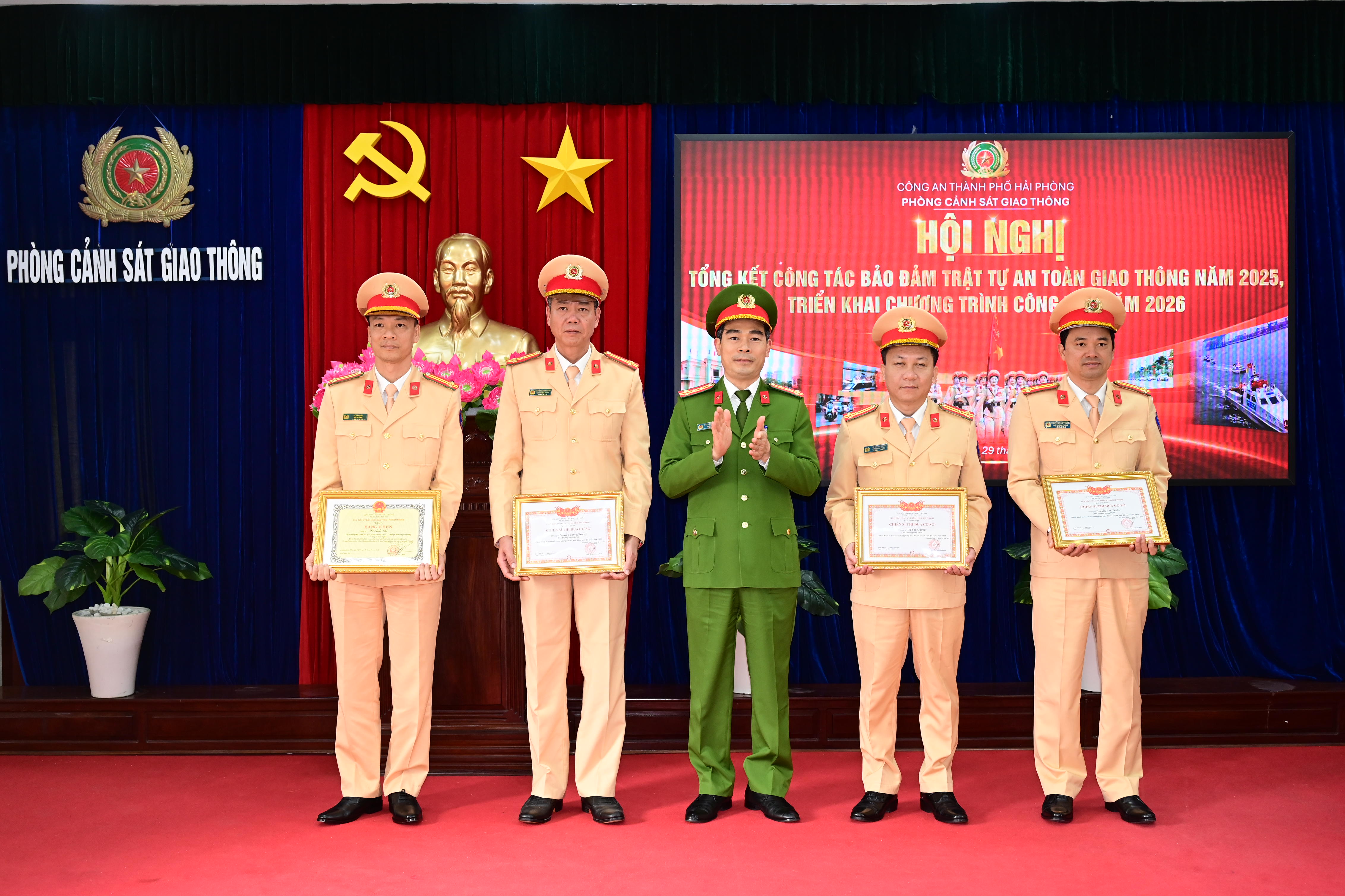 Phòng Cảnh sát giao thông: Phấn đấu kéo giảm 8% tai nạn giao thông trong năm 2026